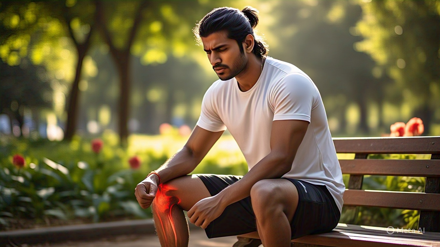 Knee pain in adult male – possible ligament injury or arthritis